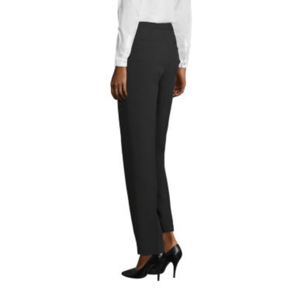 Liz Claiborne Audra Classic Straight Leg Trousers - Picture 2 of 3